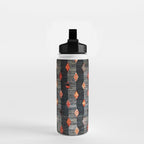 Diamond Tribal Persian Rug Print Water Bottle Gallery Image 2