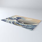 Katsushika Hokusai "The Great Wave off Kanagawa" Rug Gallery Image 3