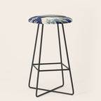 Katsushika Hokusai "The Great Wave off Kanagawa" Stool Gallery Image 1