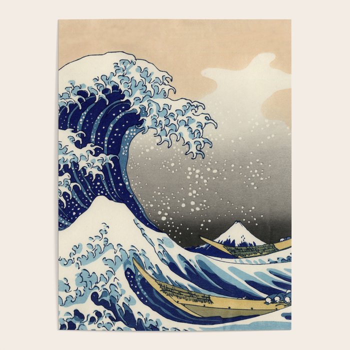 Katsushika Hokusai "The Great Wave off Kanagawa" Poster Gallery Image 1