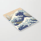 Katsushika Hokusai "The Great Wave off Kanagawa" Notebook Gallery Image 3