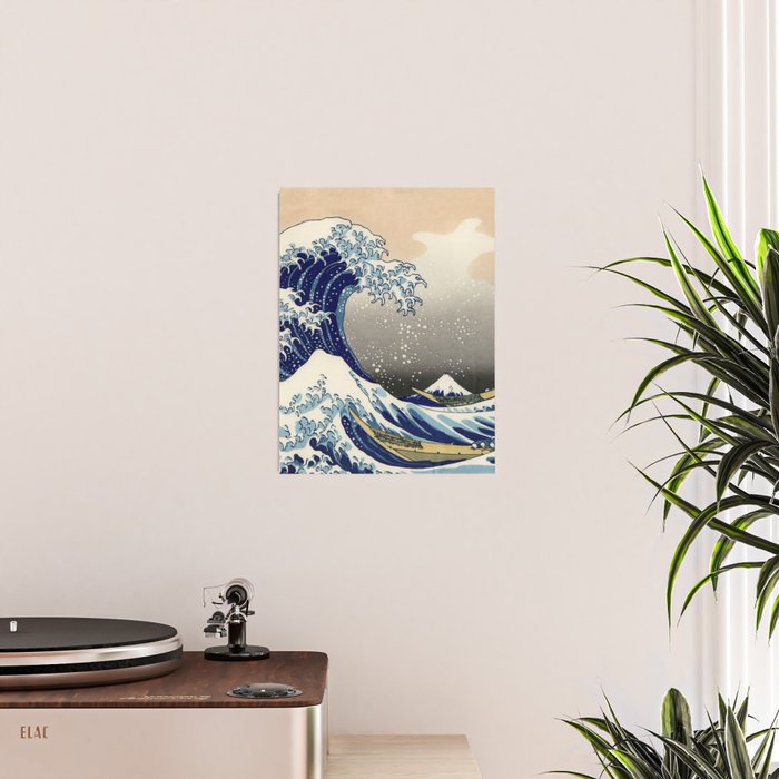 Katsushika Hokusai "The Great Wave off Kanagawa" Poster Gallery Image 2