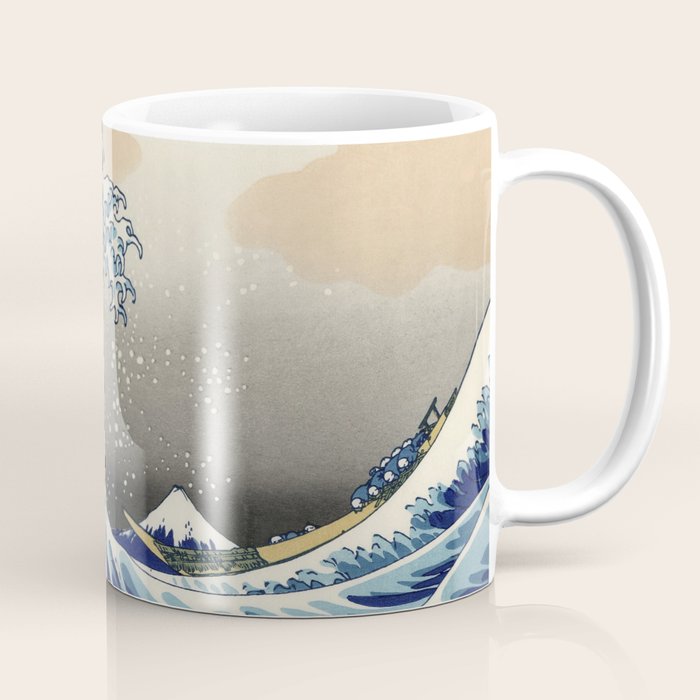 Katsushika Hokusai "The Great Wave off Kanagawa" Coffee Mug Gallery Image 1