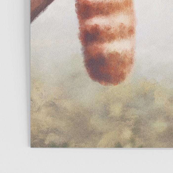 Sleepy Red Panda Poster Gallery Image 3
