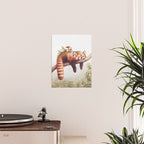 Sleepy Red Panda Poster Gallery Image 2
