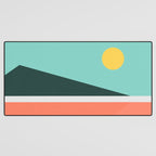 Geometric Landscape 15 Desk Mat Gallery Image 3