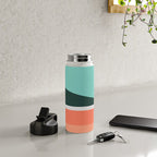 Geometric Landscape 15 Water Bottle Gallery Image 4