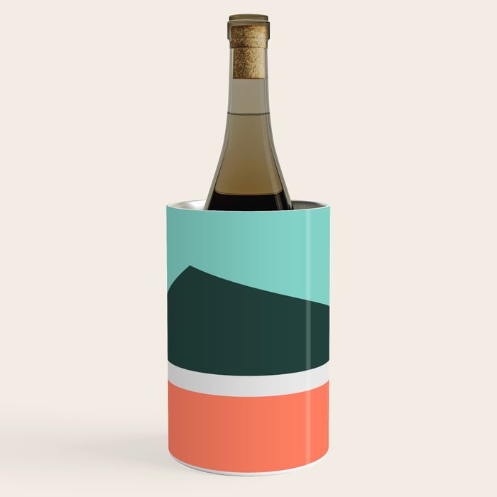 Geometric Landscape 15 Wine Chiller Gallery Image 2