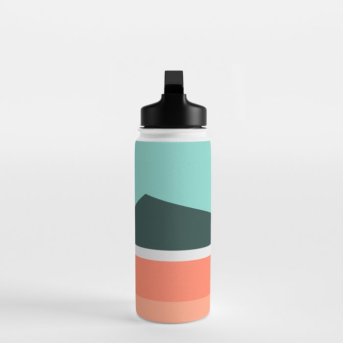 Geometric Landscape 15 Water Bottle Gallery Image 3