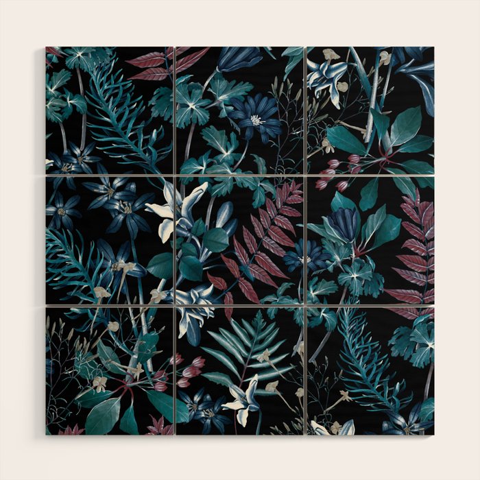 EXOTIC GARDEN - NIGHT XIV Wood Wall Art Gallery Image 1