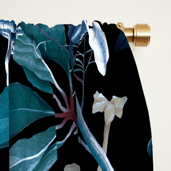 EXOTIC GARDEN - NIGHT XIV Window Curtain Gallery Image 2