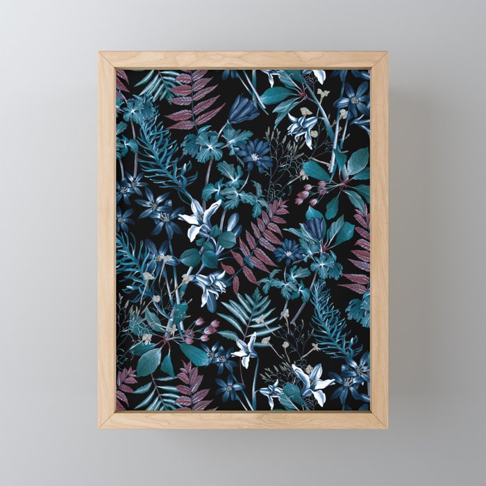 EXOTIC GARDEN - NIGHT XIV Mini Art Print Gallery Image 1