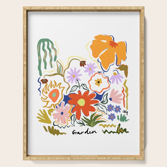 Secret Garden Serving Tray Gallery Image 1