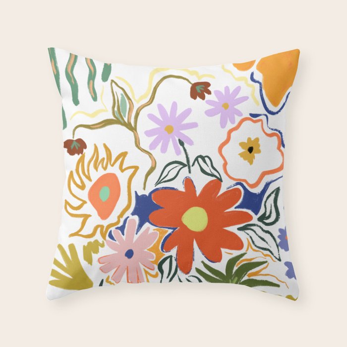 Secret Garden Throw Pillow Gallery Image 1