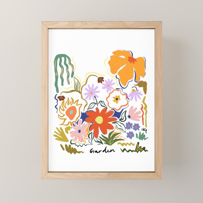 Secret Garden Mini Art Print Gallery Image 1