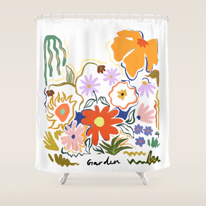 Secret Garden Shower Curtain Gallery Image 1