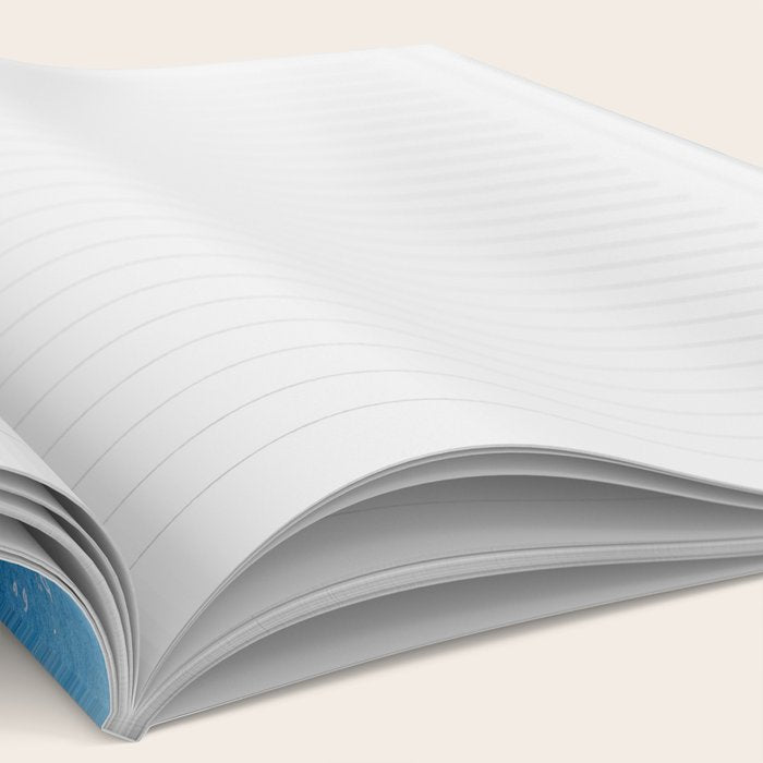 Humpback Whale and Bubbles Watercolor Ink Notebook Gallery Image 2