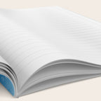 Humpback Whale and Bubbles Watercolor Ink Notebook Gallery Image 2