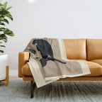 Shape Movement Geometry 04 Throw Blanket Gallery Image 1