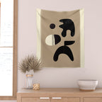 Shape Movement Geometry 04 Wall Tapestry Gallery Image 2