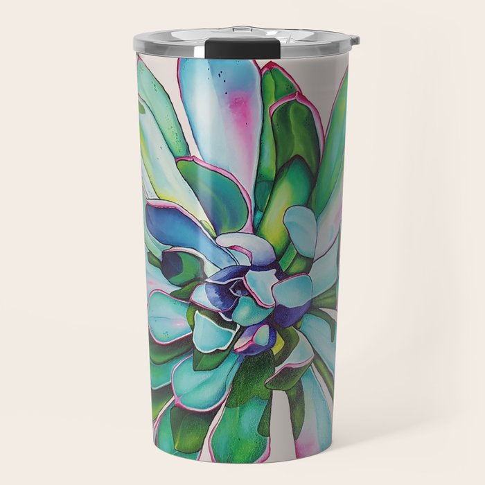 Whispers of the Desert and Cacti Dreams Travel Mug Gallery Image 1