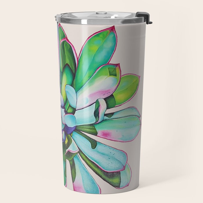 Whispers of the Desert and Cacti Dreams Travel Mug Gallery Image 2