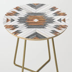 Urban Tribal Pattern No.8 - Aztec - Wood Side Table Gallery Image 2
