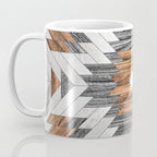 Urban Tribal Pattern No.8 - Aztec - Wood Coffee Mug Gallery Image 3