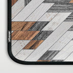 Urban Tribal Pattern No.8 - Aztec - Wood Laptop Sleeve Gallery Image 3