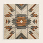 Urban Tribal Pattern No.8 - Aztec - Wood Wood Wall Art Gallery Image 1
