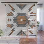 Urban Tribal Pattern No.8 - Aztec - Wood Wall Mural Gallery Image 1
