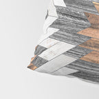Urban Tribal Pattern No.8 - Aztec - Wood Pillow Sham Gallery Image 4