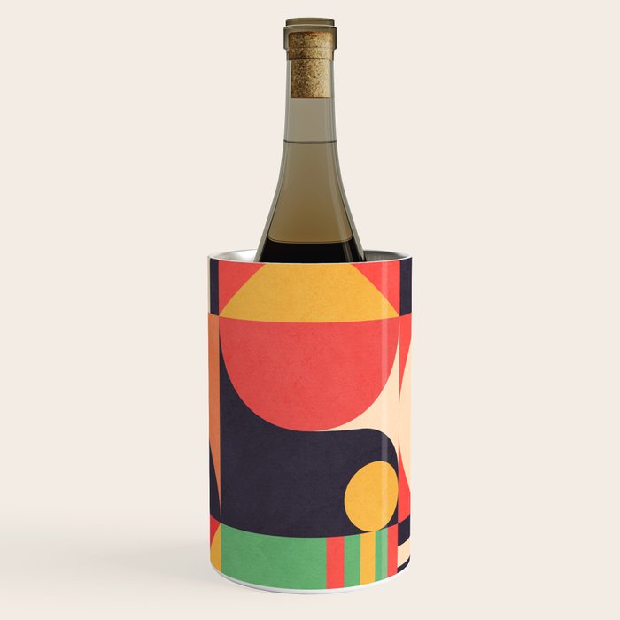 Geometric Shapes 134 Wine Chiller Gallery Image 1