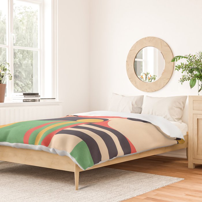 Geometric Shapes 134 Duvet Cover Gallery Image 2