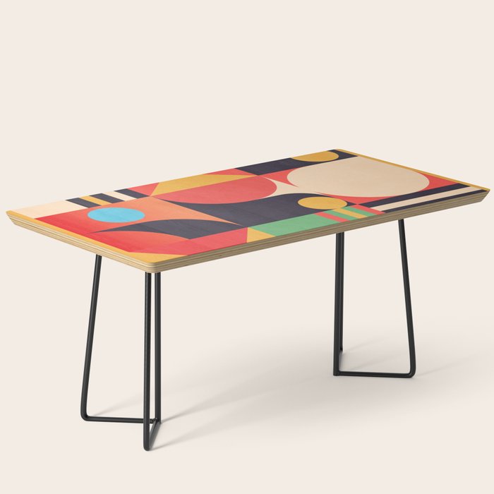 Geometric Shapes 134 Coffee Table Gallery Image 1