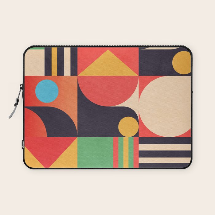 Geometric Shapes 134 Laptop Sleeve Gallery Image 1