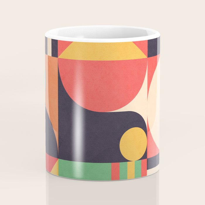 Geometric Shapes 134 Coffee Mug Gallery Image 4