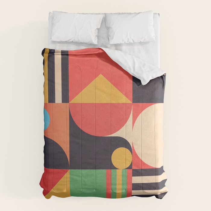 Geometric Shapes 134 Comforter Gallery Image 6