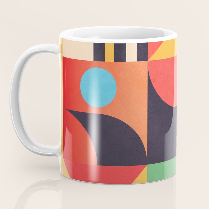 Geometric Shapes 134 Coffee Mug Gallery Image 3