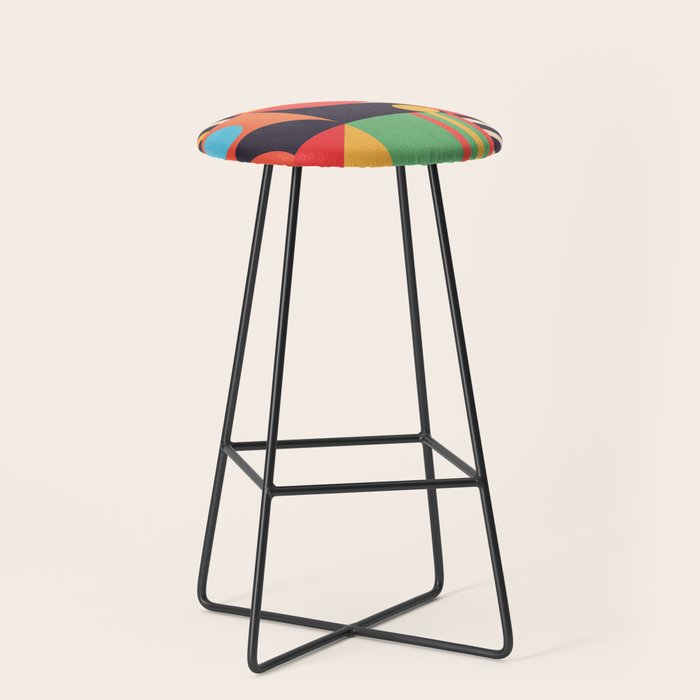 Geometric Shapes 134 Stool Gallery Image 1