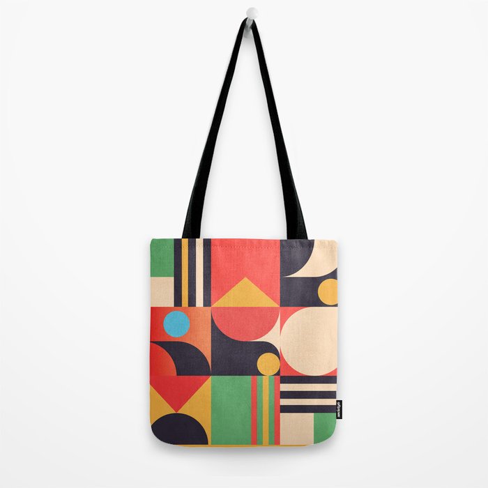 Geometric Shapes 134 Tote Bag Gallery Image 2