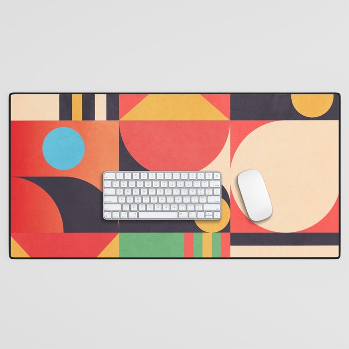 Geometric Shapes 134 Desk Mat Gallery Image 1