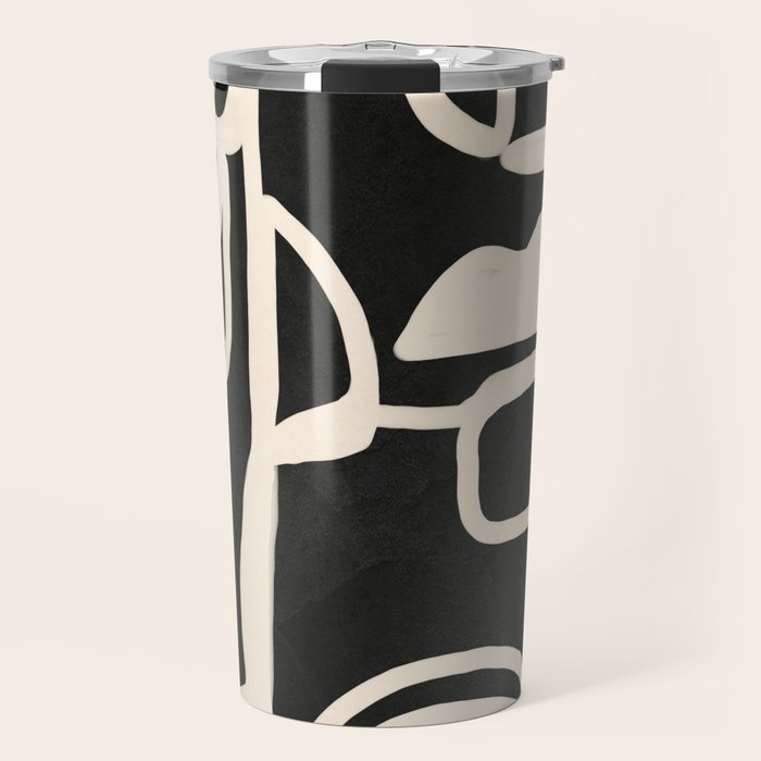 Abstract Lines 1 Travel Mug Gallery Image 1