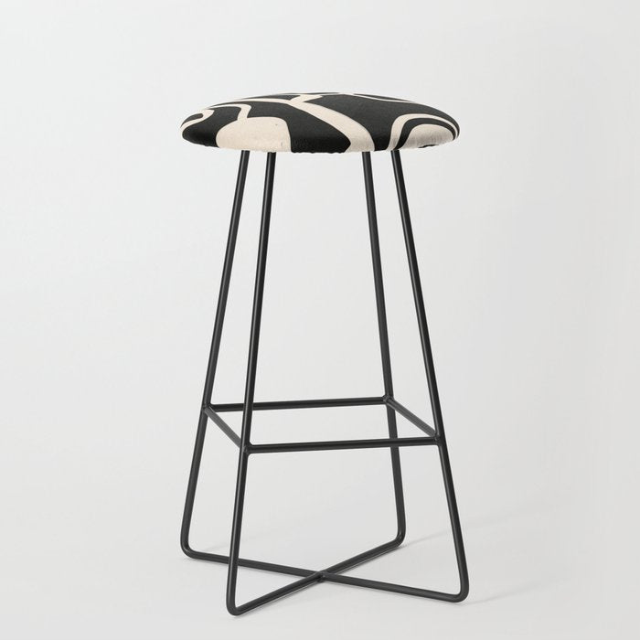 Abstract Lines 1 Stool Gallery Image 1