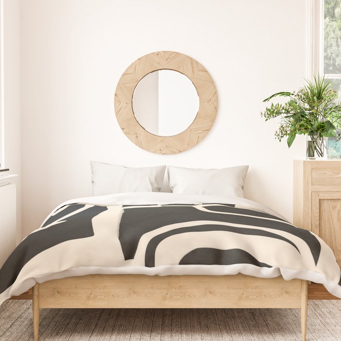 Abstract Lines 1 Duvet Cover Gallery Image 3