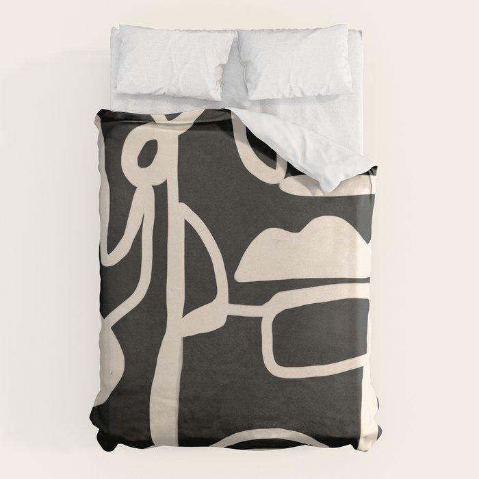 Abstract Lines 1 Duvet Cover Gallery Image 6