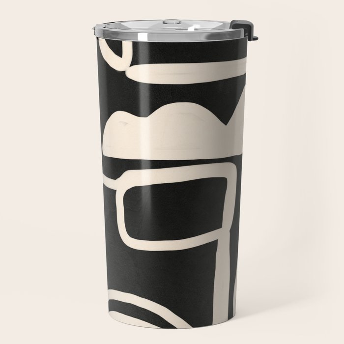 Abstract Lines 1 Travel Mug Gallery Image 2