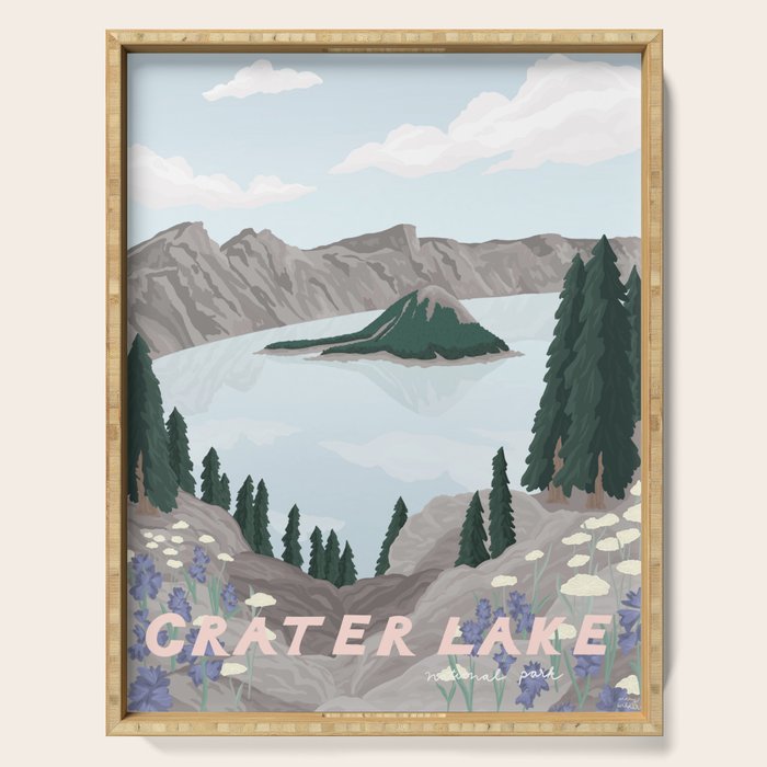 Crater Lake National Park, Oregon Serving Tray Gallery Image 1