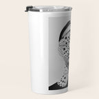 Woman Butterfly Travel Mug Gallery Image 3