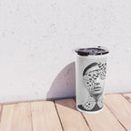 Woman Butterfly Travel Mug Gallery Image 4